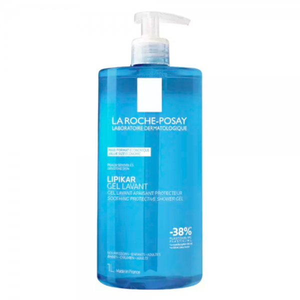 Lipikar Gel de Ducha, 1 Litro. - La Roche Posay