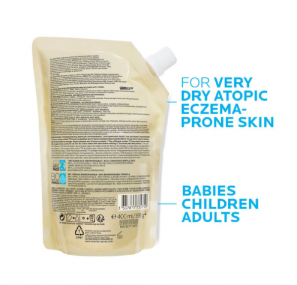 Lipikar Aceite Lavante AP+ Recarga, 400 ml. - La Roche Posay