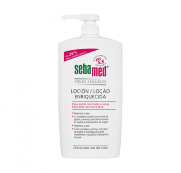 Loción Enriquecida, 750 ml. - Sebamed