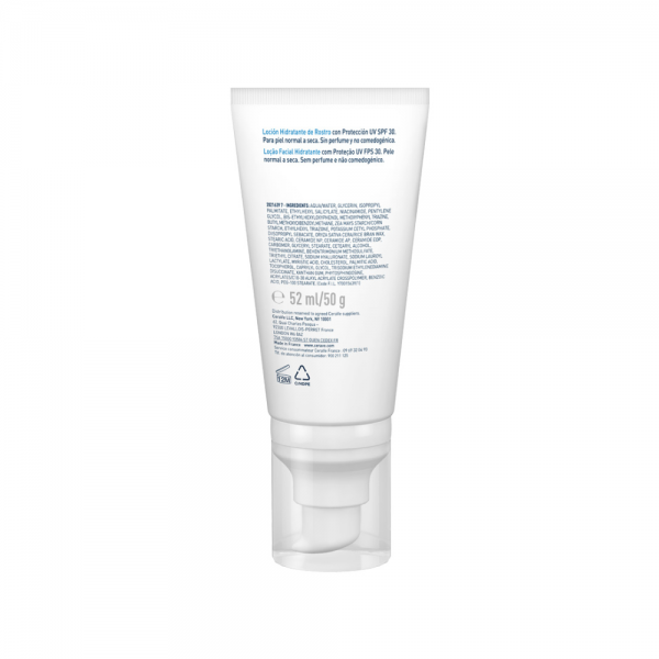 Loción Hidratante de Rostro SPF 30, 52 ml. - CeraVe