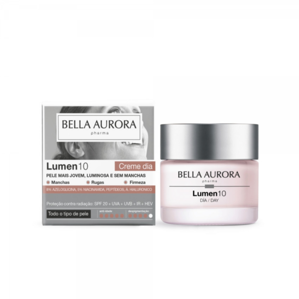 Lumen 10 Crema Antiedad Antimanchas Día, 50 ml. - Bella Aurora