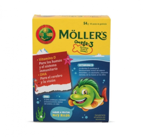 Möller's Peces de Gominola, 45 Gominolas.- Orkla