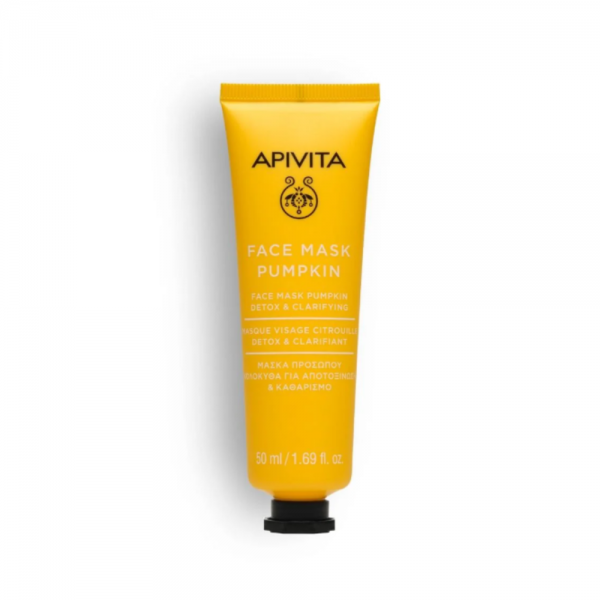 Mascarilla Facial Limpiadora & Detox con Calabaza, 50 ml. - Apivita