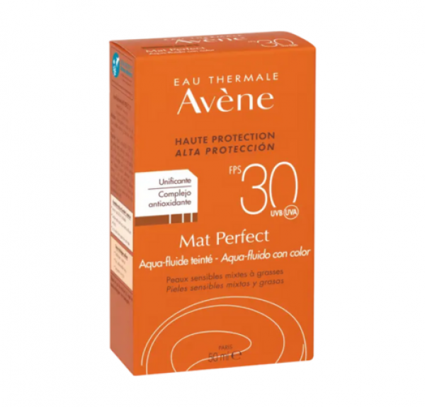 Mat Perfect CC Aqua-Fluido SPF 30, 50 ml. - Avene