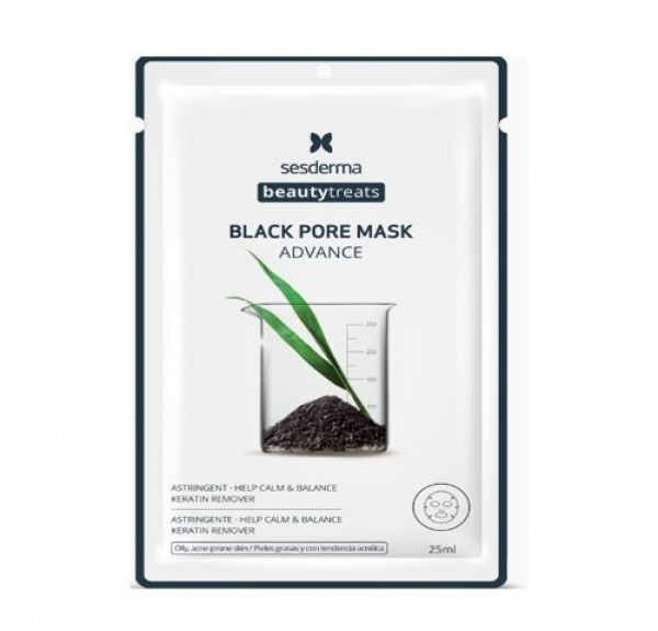Mascarilla Facial Black Pore Mask, 25ml. - Sesderma