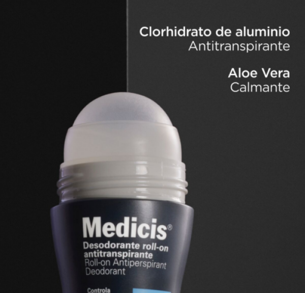 Medicis Desodorante Roll-on Antitranspirante, 50 ml. - Isdin