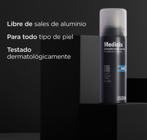Medicis Desodorante Spray, 100 ml. - Isdin 