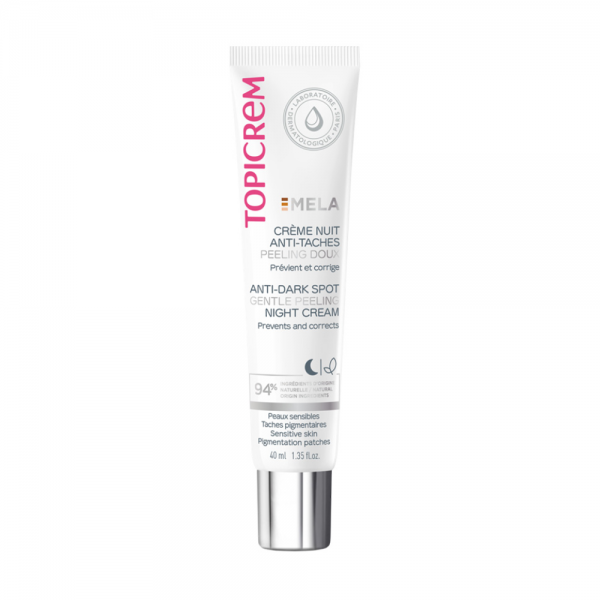 MELA Crema de Noche Peeling Antimanchas, 40 ml. - Topicrem
