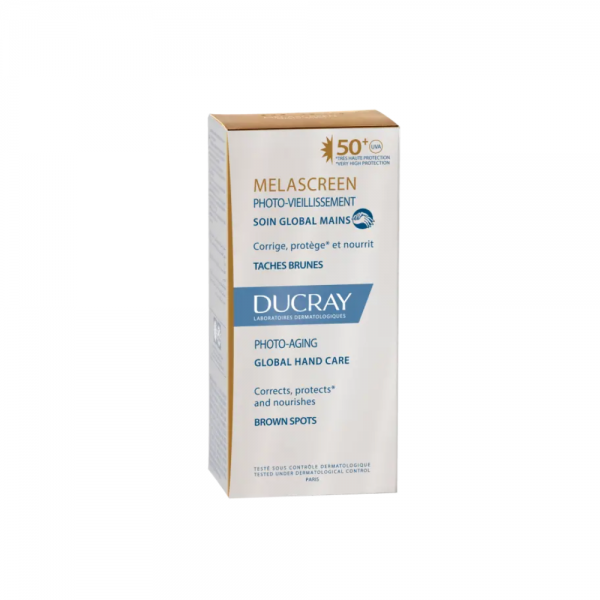 Melascreen Fotoenvejecimiento Cuidado Global para las Manos SPF 50+, 50 ml. - Ducray