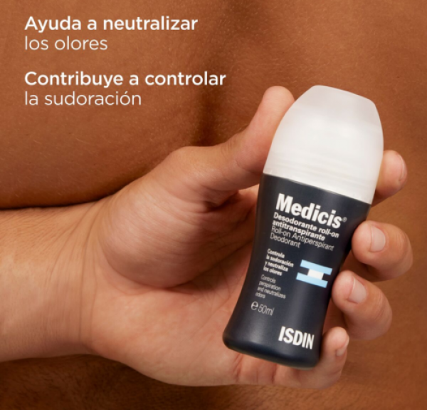 Medicis Desodorante Roll-on Antitranspirante, 50 ml. - Isdin