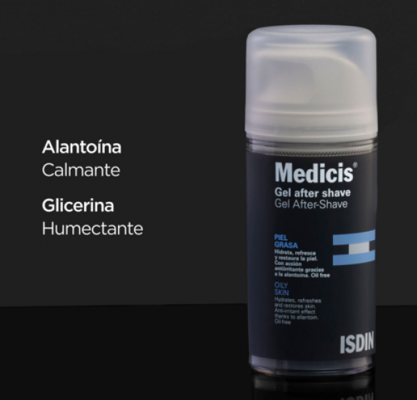 Medicis Gel After Shave, 100 ml. - Isdin