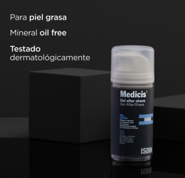 Medicis Gel After Shave, 100 ml. - Isdin