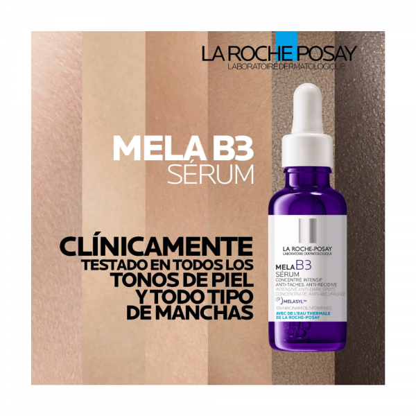 Mela B3 Serum Concentrado Anti-Manchas, 30 ml. -  La roche Posay 