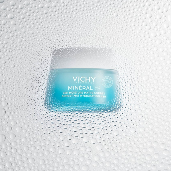 Minéral 89 Gel Sorbete Mate Hidratante 48h, 50 ml. - Vichy