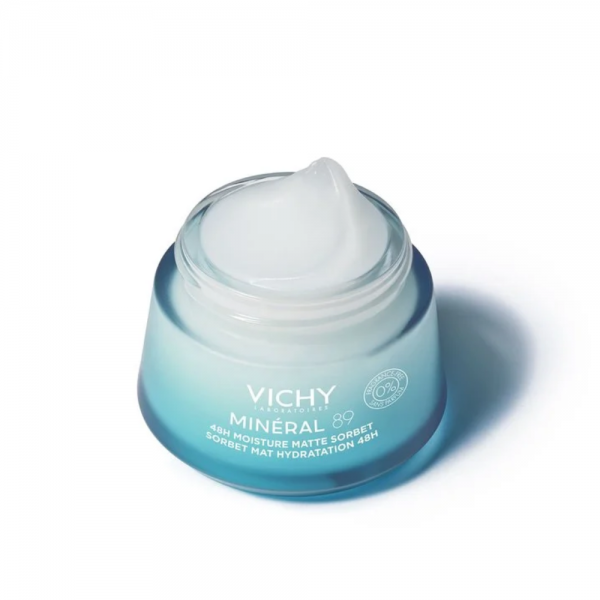 Minéral 89 Gel Sorbete Mate Hidratante 48h, 50 ml. - Vichy