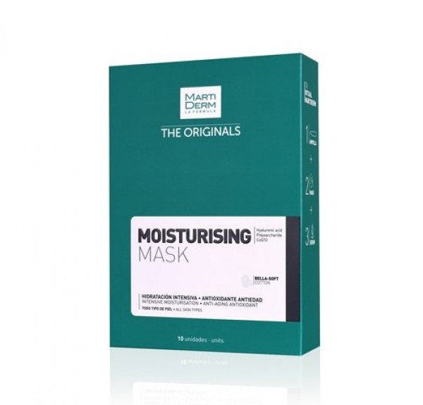 Moisturising Mask, 10 ud x 25 ml. - Martiderm