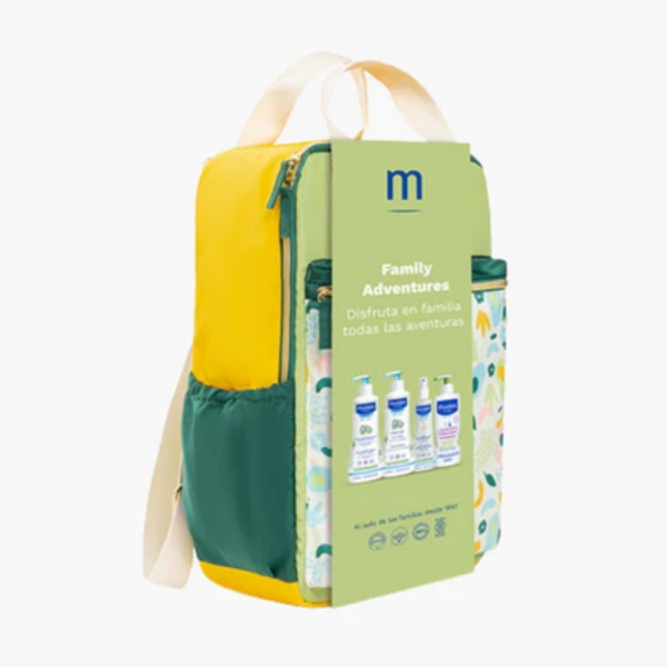Mochila Family Adventures Pastel. - Mustela