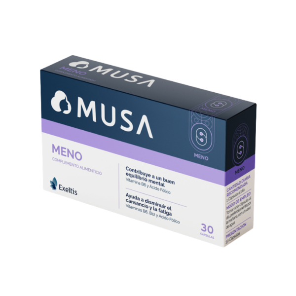 Musa Meno Complemento Alimenticio, 30 Cápsulas. - Exeltis