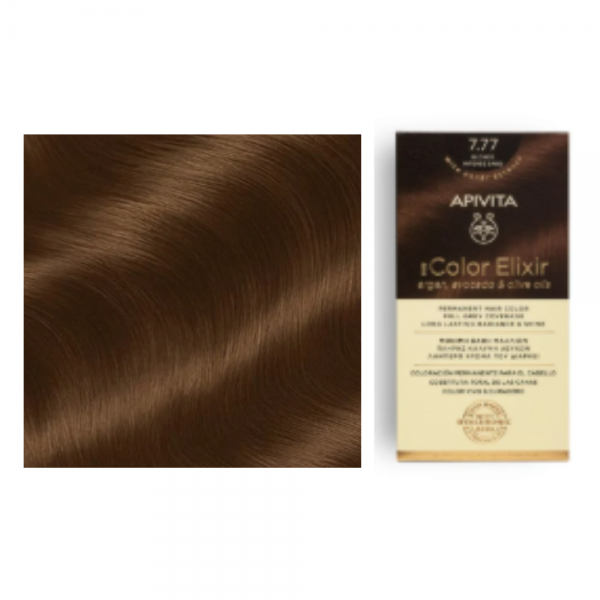 My Color Elixir N7.77, Rubio Arena Intenso. - Apivita