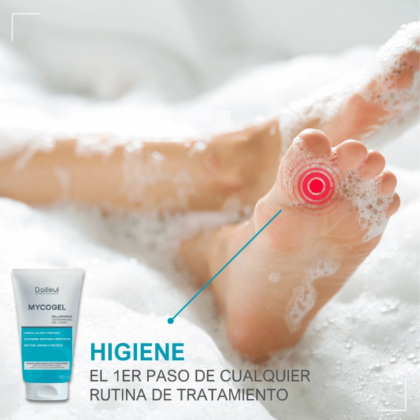 Mycogel Gel Limpiador, 150 ml. -  Bailleul Laboratoires 
