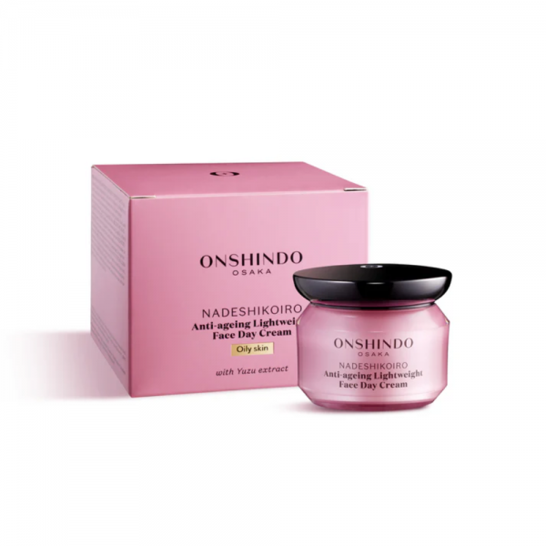 Nadeshikoiro Crema Antiedad Día, Pieles Grasas, 50 ml. - Onshindo Osaka