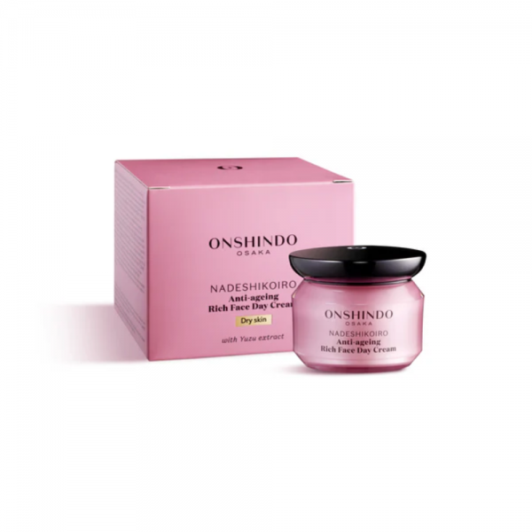 Nadeshikoiro Crema Antiedad Día, Pieles Secas, 50 ml. - Onshindo Osaka