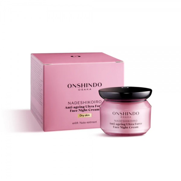 Nadeshikoiro Crema Antiedad Noche, Pieles Secas, 50 ml. - Onshindo Osaka