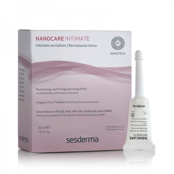 Nanocare Intimate Revitalizante Intimo, 8 monodosis x 5 ml. - Sesderma 