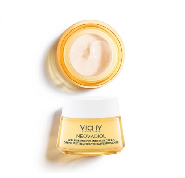 Neovadiol Post-menopausia Crema de Noche Nutritiva y Reafirmante, 50 ml. - Vichy