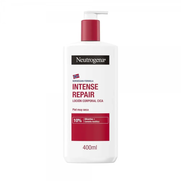 Neutrogena® Reparación Intensa Loción CICA, 400 ml. - Johnson & Johnson 