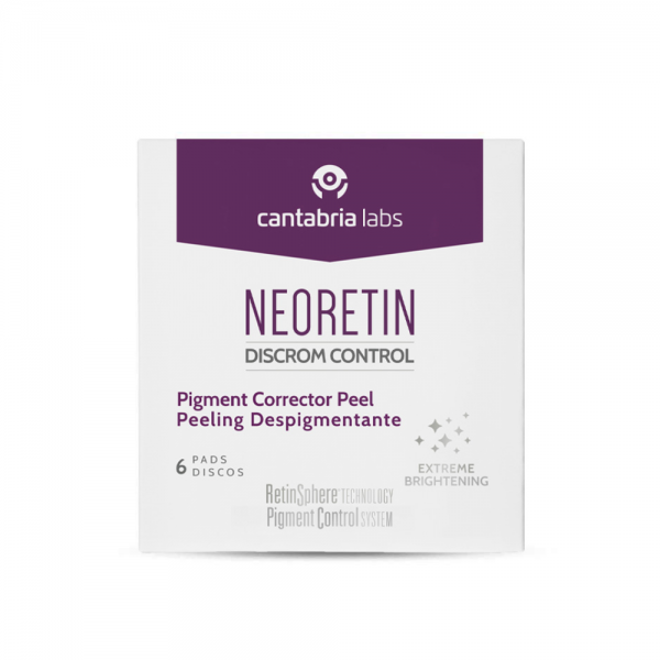 Neoretin Discrom Control Peeling Despigmentante, 6 Discos. - Cantabria Labs