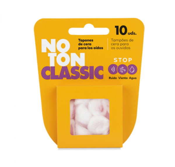 Noton Classic Tapones De Cera, 10 ud.- Orkla