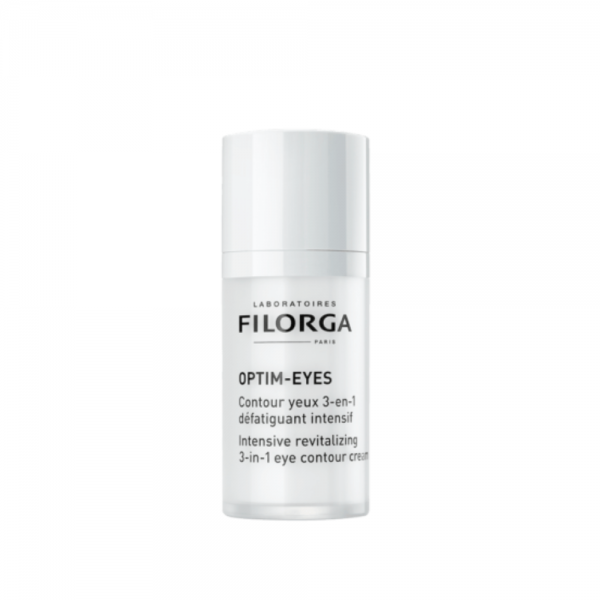 Optim-Eyes Contorno de ojos 3 en 1 Antifatiga Intensivo, 15 ml. - Filorga