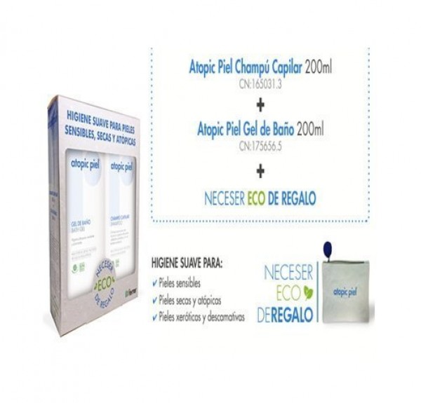 Pack  Atopic Piel  Champú + Crema, 200+200 ml.- Laboratorios Ferrer
