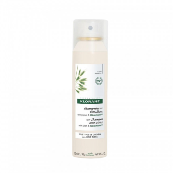 Pack Duo Champú Seco a la Leche de Avena y Ceramidesᴸᴵᴷᴱ, 150 ml + 150 ml. - Klorane