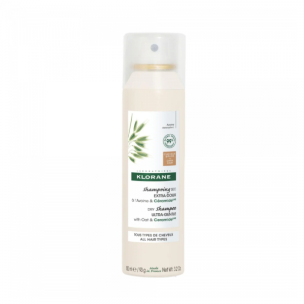 Pack Duo Champú Seco a la Leche de Avena y Ceramidesᴸᴵᴷᴱ con Color, 150 ml + 150 ml. - Klorane