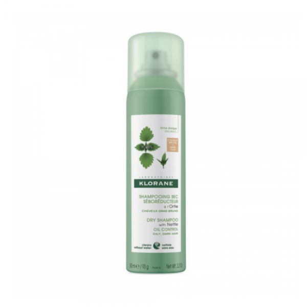 Pack Duo Champú Seco a la Ortiga con Color, 150 ml + 150 ml. - Klorane
