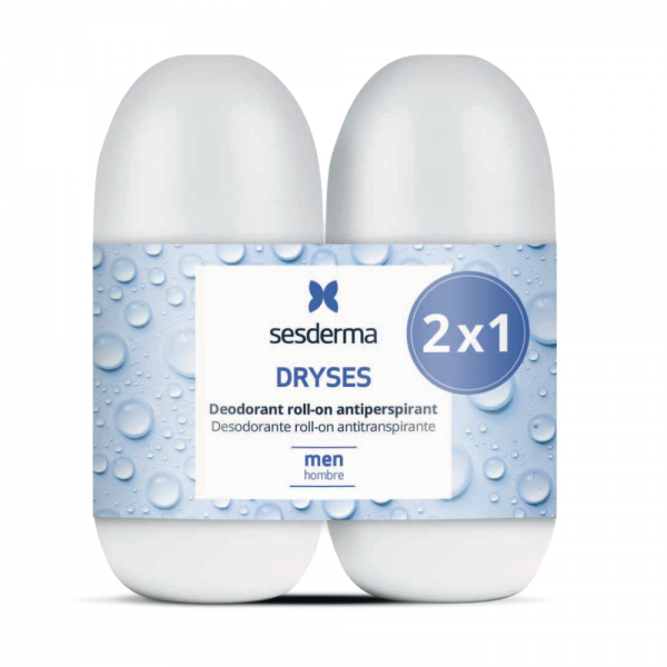 Pack Duplo 2 x 1 Dryses Desodorante Hombre, 75 ml + 75 ml. - Sesderma