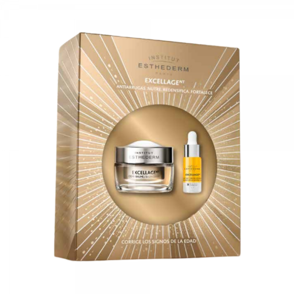 Pack Excellage: Excellage Crema, 50 ml. + Excellage Aceite de Noche, 5 ml. - Institut Esthederm