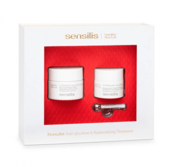 Pack Eternalist A.G.E [DAY CREAM] Tratamiento Anit-glicación & Redensificación.- Sensilis