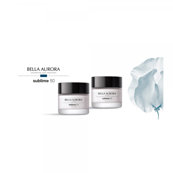 Pack Sublime 50 Día Crema Multiacción, 50 ml. + Sublime 50 Noche Crema Reafirmante, 50 ml. - Bella Aurora