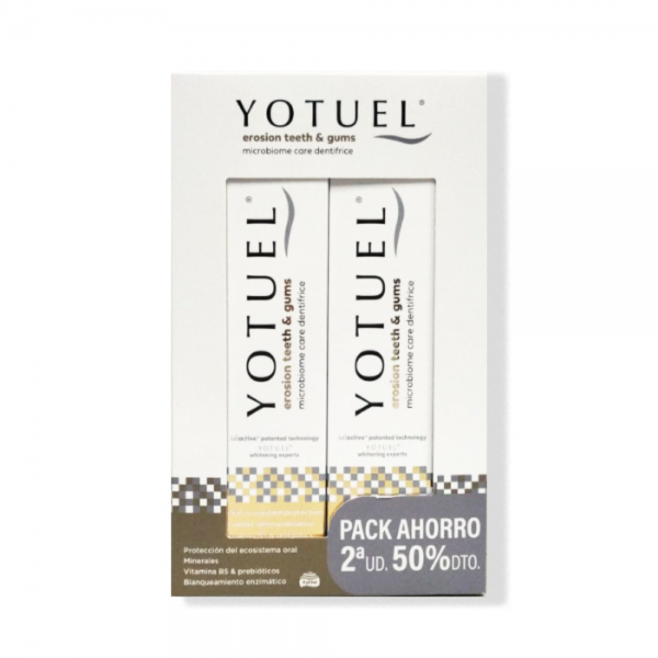 Pack Yotuel Microbiome Erosion Theeth & Gums, 2ª ud al 50% de dto, 75 ml + 75 ml.- Cantabria Labs