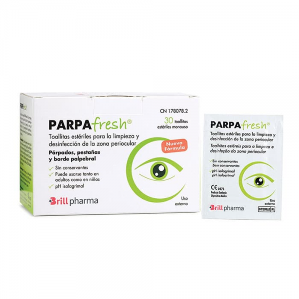 Parpafresh®, 30 toallitas. - Brill Pharma