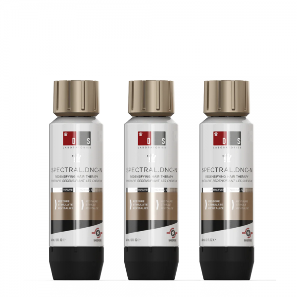 Pack 3 Meses Spectral DNC-N® Tratamiento Anticaída, 3 x 60 ml. - DS Laboratories  