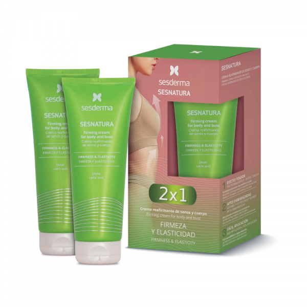 Pack Duplo 2 x 1 Sesnatura Crema Reafirmante de Senos y Cuerpo, 200 ml + 200 ml. - Sesderma