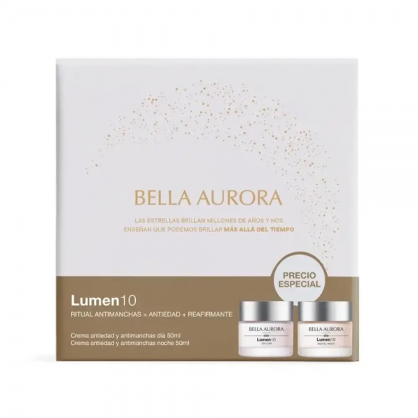 PACK Lumen 10 Ritual Antimanchas + Antiedad + Reafirmante. - Bella Aurora 