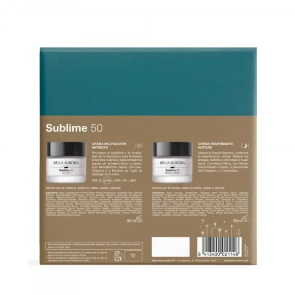 PACK Sublime 50 Ritual Antiedad + Reparador + Reafirmante. - Bella Aurora 