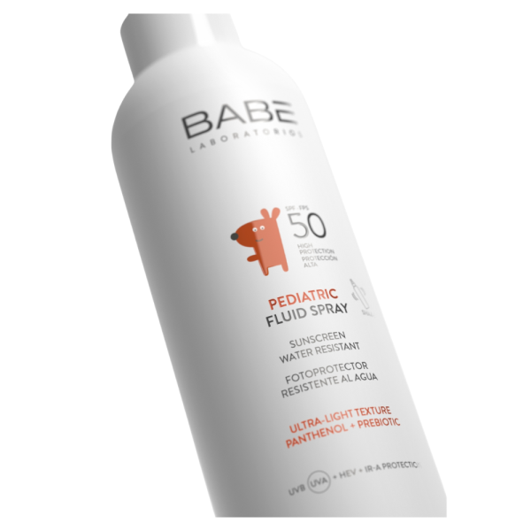 Pediatric Fluid Spray SPF 50, 200 ml. - BABE