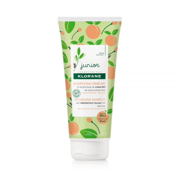 Petit Junior Champú Desenredante Melocotón, 200 ml. - Klorane