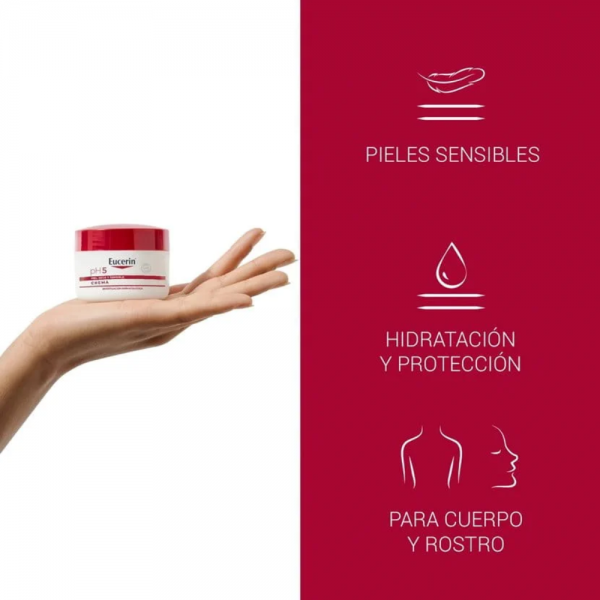 pH5 Crema, 75 ml. - Eucerin